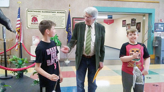 Students learn value of planting a tree
